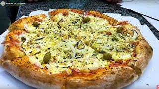 Como fazer disco de pizza brotinho | Cantinho do Video Vídeos de Culinária