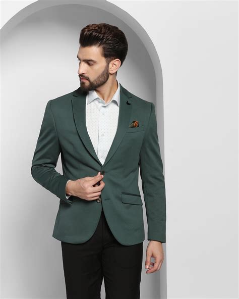 Green Blazer For Men