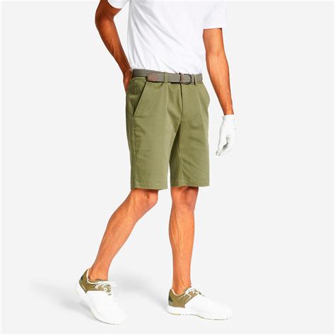 Men Golf Shorts MW500 - Khaki