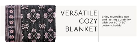 Buy COMFORT WEAVE Cotton Single Blanket, Multicolour, 1 Piece Online at ...