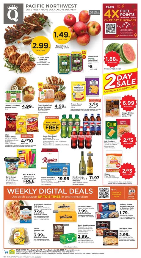 QFC Weekly Ad This Week - September 2025