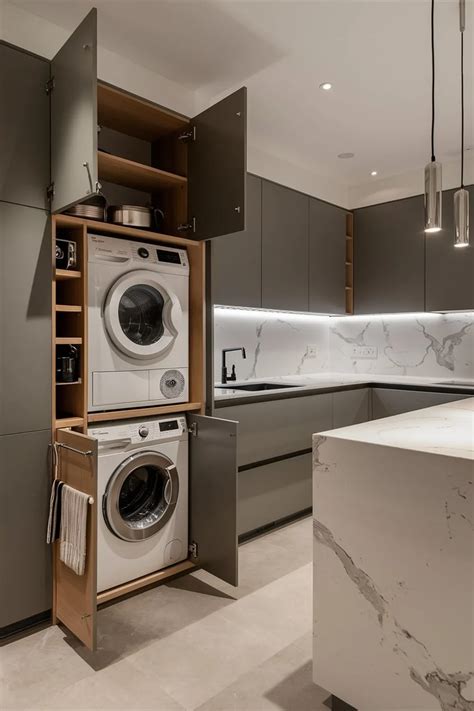 Image result for Kitchen Front Washing Machine