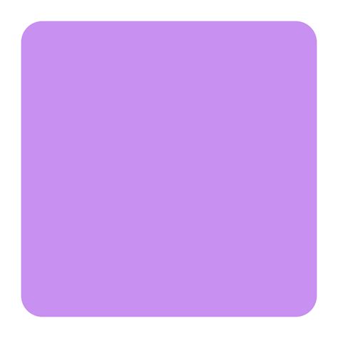 Purple Square Flat Icon | FluentUI Emoji Flat Iconpack | Microsoft