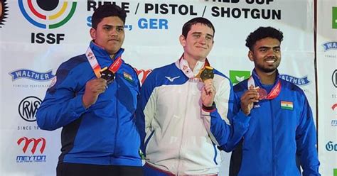 ISSF Junior World Cup: India win silver in men’s Rapid Fire Pistol team ...