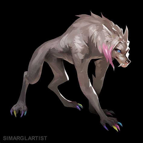 Werewolf Enid art