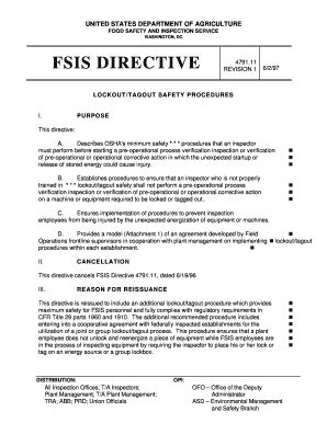 Fsis Directive 4791 11 - Fill Online, Printable, Fillable, Blank ...