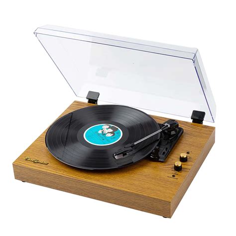 Vinyl-Records-LP-Turntable-Retro-Record-Player-Built-in-Speakers ...