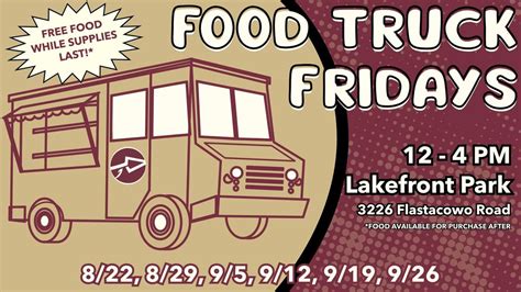 Food Truck Fridays , FSU Lakefront Park & Retreat Center, Tallahassee ...