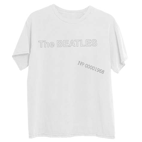 White Album 1968 T-Shirt – The Beatles Official Store