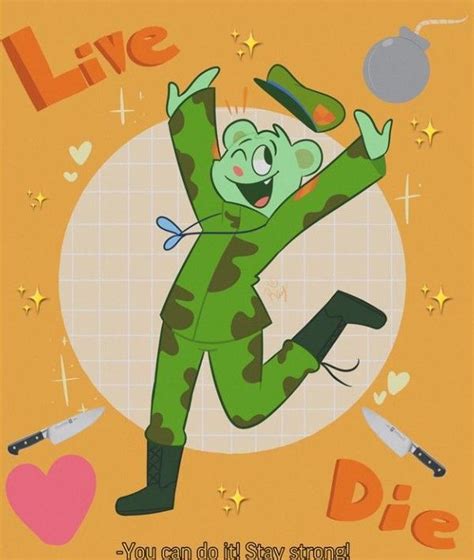 Image result for Happy Tree Friends Flippy HTF