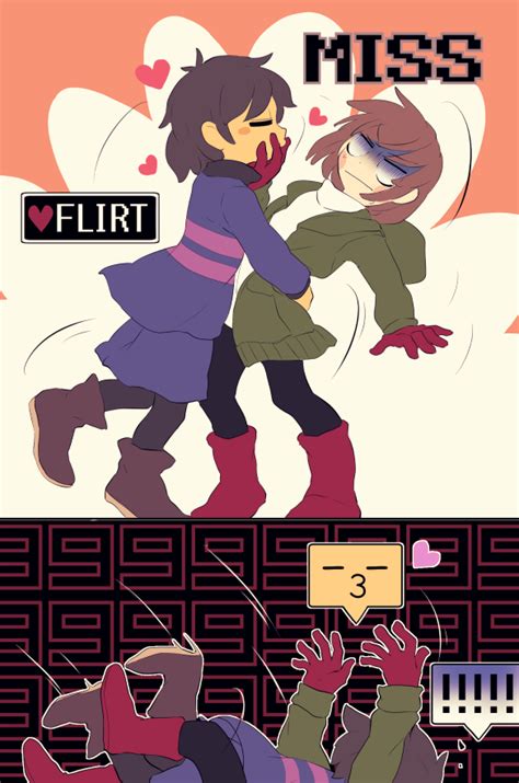frisk and chara (undertale and 1 more) drawn by lari-lab | Danbooru