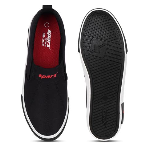 Shop Black Red Casual Shoes for Men SM 1019 Online at Best Price