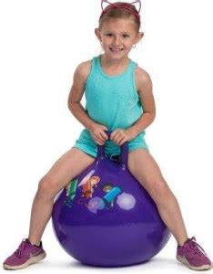FATFISH Inflatable Hopper Ball for Kids ( Hip-Pity Hop Ball, Hopping ...