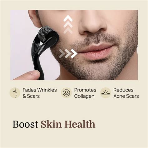 Formen Derma Roller - 540 Titanium 1mm Needles | Advanced Hair & Beard ...