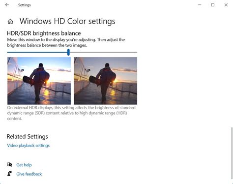 Image result for Windows HD Color Settings