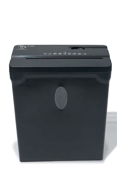 PI P-506 Paper and Credit Card Cross Cut Shredder for Home/Office use ...