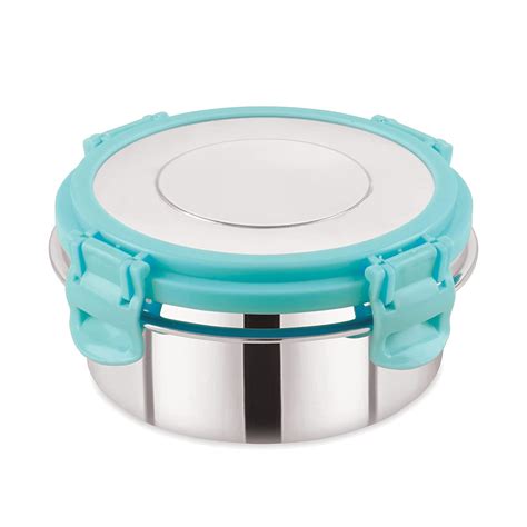 Simplyhut Stainless Steel Tifin Container-Leak Proof Click & Seal Lock ...