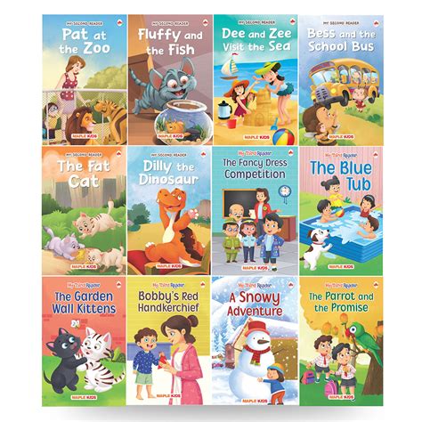 Second and Third Reader Stories (Set of 12 Books) — Maple Press