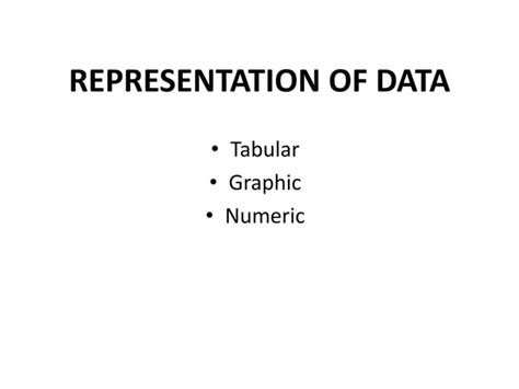 Data Representation Examples 的图像结果
