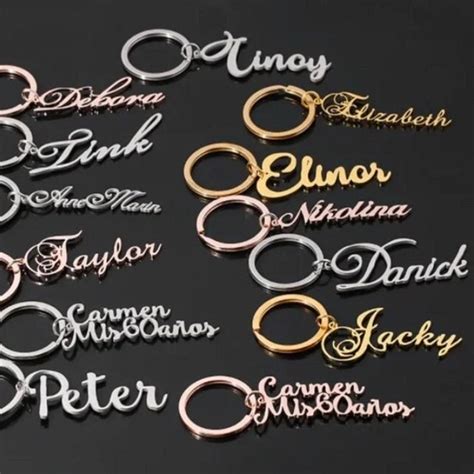 Image result for Personalized Keychains with Names