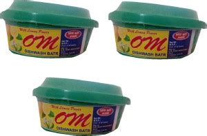 OM dishwash batr 400gm (pack of 3) Dishwash Bar Price in India - Buy OM ...