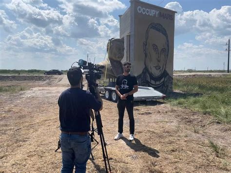 Why There's All of the sudden a Giant Bust of Elon Musk in Brownsville ...