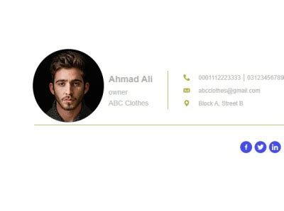 Image result for IT Solutions Email Signature HTML