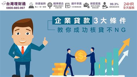 企業貸款申請攻略-3大條件讓你申貸不NG！｜企業貸款推薦－台灣理財通