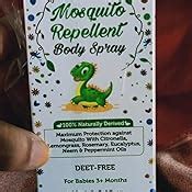 Mom & World Baby Mosquito Repellent Body Spray 100ml - 100% Naturally ...