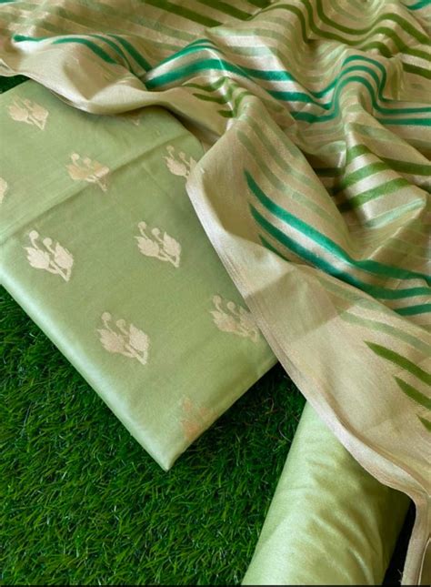 Banarasi Suit Material | Pure Banarasi & Silk Fabrics – fab-persona
