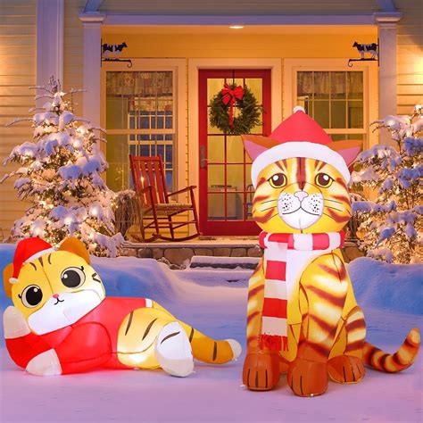 Image result for Christmas Cat Inflatable