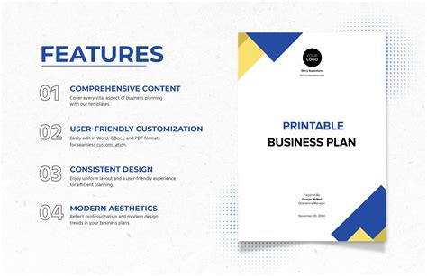 Generic Business Plan Template 的图像结果