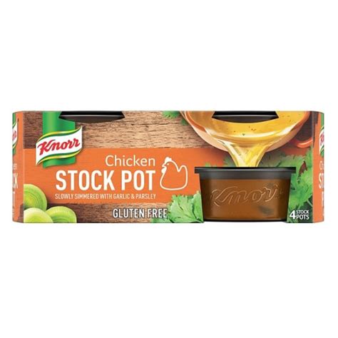 Knorr Stock Pot Chicken, 4x28g | British Cooking Ingredients - Kellys ...