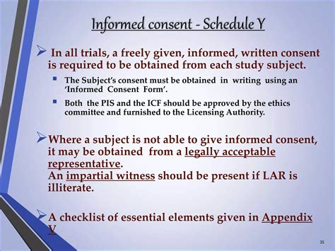 Informed consent in Clinical Trials | PPTX