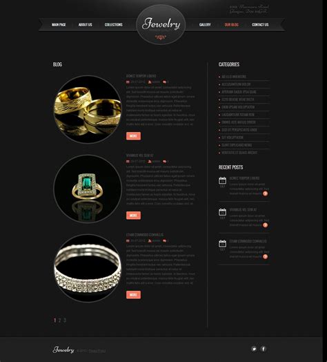 珠宝网站高端产品网页设计|网页|企业官网|追忆年华 - 原创作品 - 站酷 (ZCOOL)