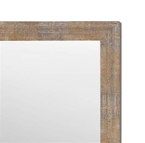 Gold Decorative Rectangle Wall Mirror Inner Size 12X16 inch, Outer Siz ...