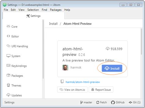 How to Install Atom for HTML and CSS 的图像结果