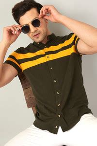GESPO Men Color Block Casual Multicolor Shirt - Buy GESPO Men Color ...