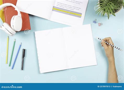 Kid Doing Homework, Reading Book Using Colorful Overlay Strips. Top ...