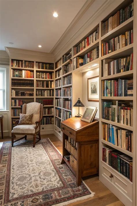 Elegant Library Design Ideas for Stylish Homes - Light and Layer