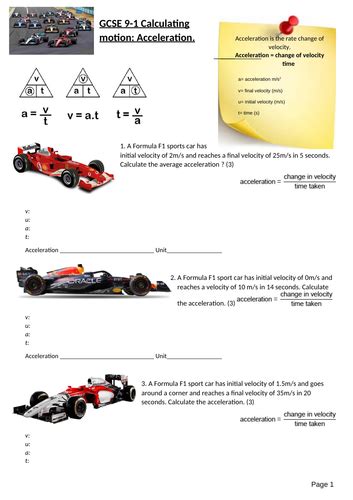 Image result for Acceleration Math Science