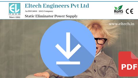 Eltech Static Eliminator Power Supply