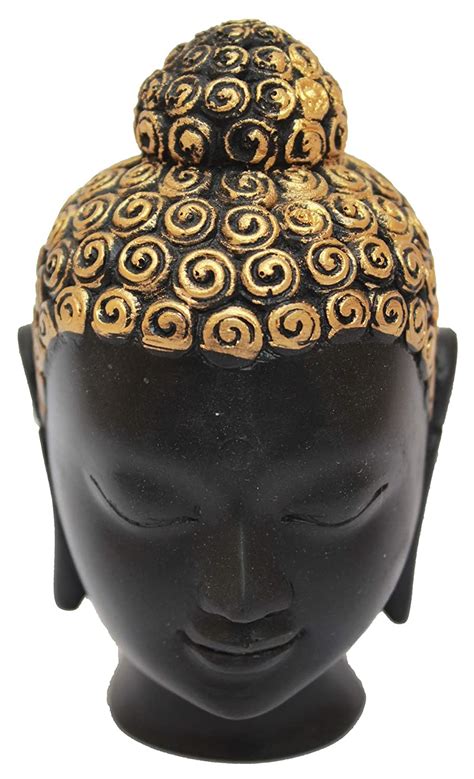 Crafticia Meditating Lord Budhha Head Statue Feng Shui or Vastu ...