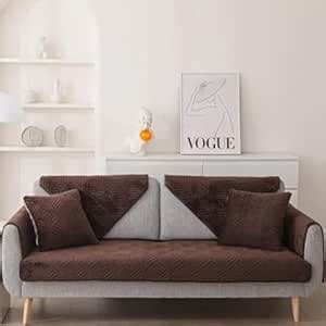 HOMETHREADS European Premium Style Anti Slip 1 Seater Sofa Cover Set ...