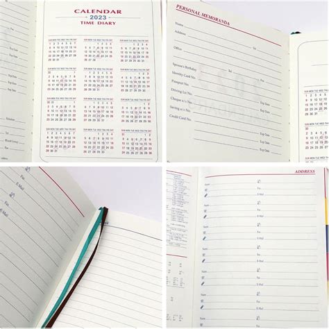 Buy 2023 Planner A5 Thick Monthly & Daily Planner for 365 Days January ...