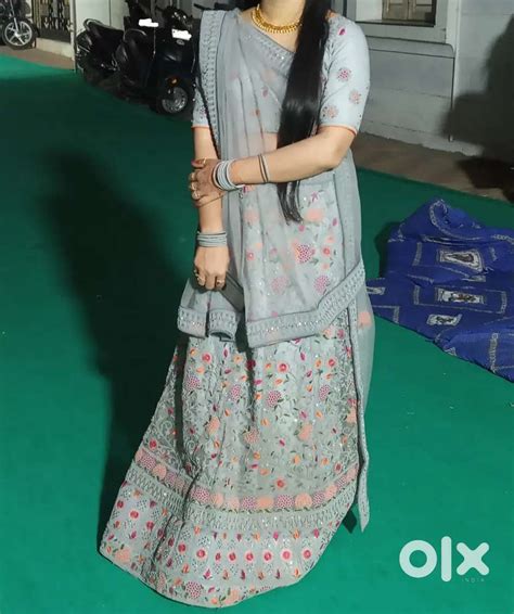 Elegant Grey Lehenga choli set - Women in Virat Nagar, Ahmedabad ...