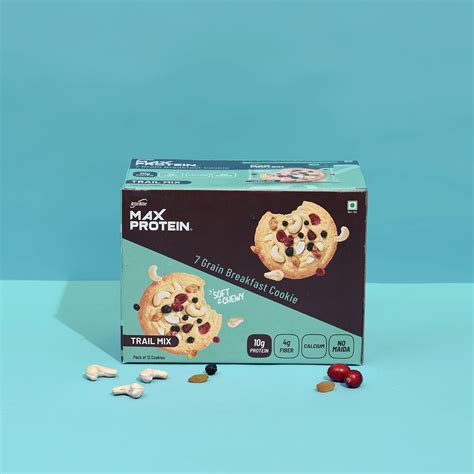 100% Vegetarian Healthy Trail Mix Cookies | RiteBite Max Protein