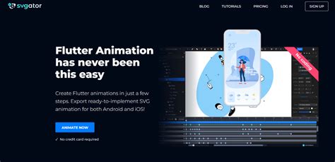 Flutter Animation Tutorials 的图像结果