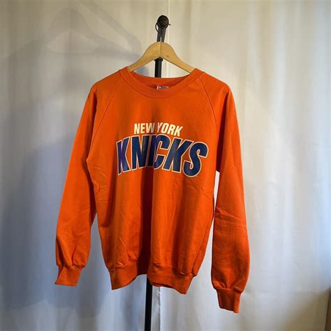 Vintage New York Knicks sweatshirt Large 23x26 New... - Depop