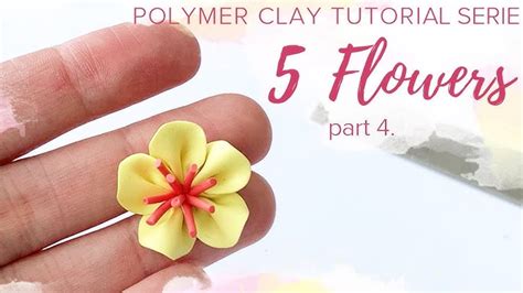 Modeling Clay Flowers
